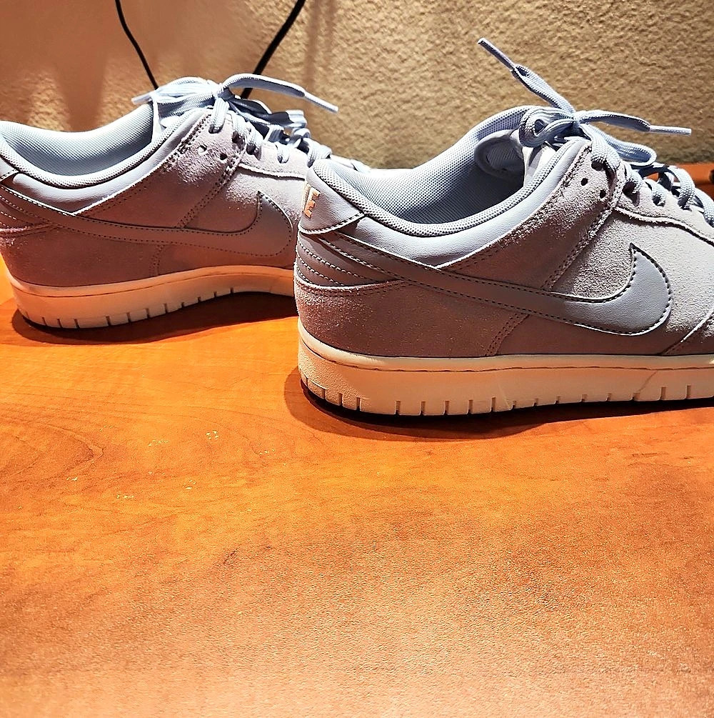 Nike Dunk Low Mens Glacier Grey & White US 11